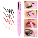 4-in-1 Waterproof Makeup Pen | Eyebrow, Lip Liner, Highlighter, Eyeliner