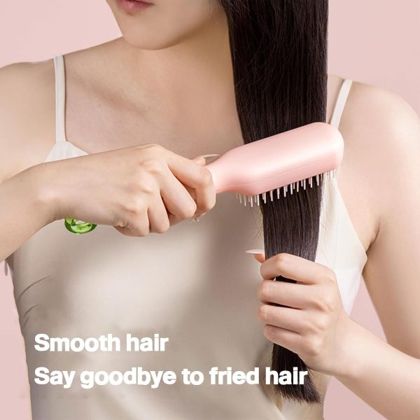 Self-Cleaning Hair Brush, One-Click Telescopic Hair Comb