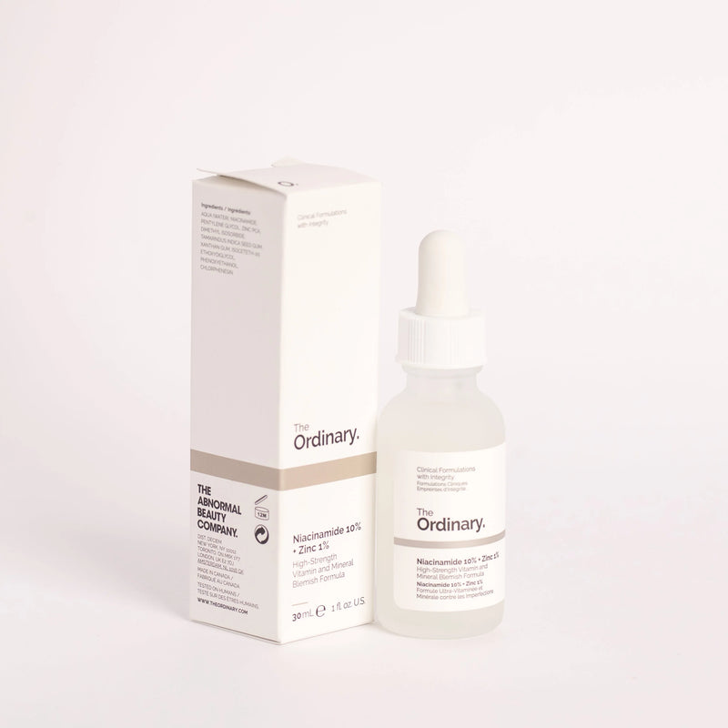 (Pack Of 2 ) The Ordinary Niacinamide 10% + Zinc 1 % (30ml ) – With Barcode & Batch Code