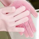 Silicone Dish Washing Gloves - smartishTrend