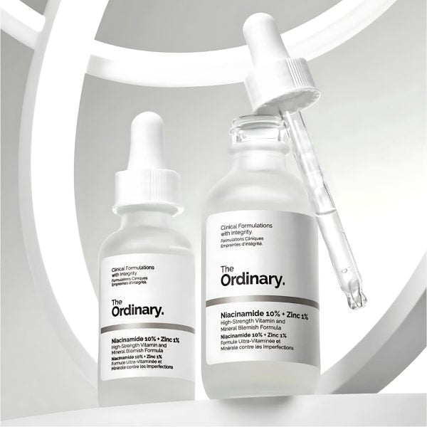 (Pack Of 2 ) The Ordinary Niacinamide 10% + Zinc 1 % (30ml ) – With Barcode & Batch Code