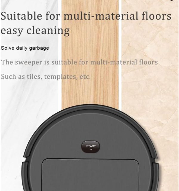 Portable Mini Wireless Smart Sweeping Robot - 3-in-1 Rechargeable Vacuum Cleaner